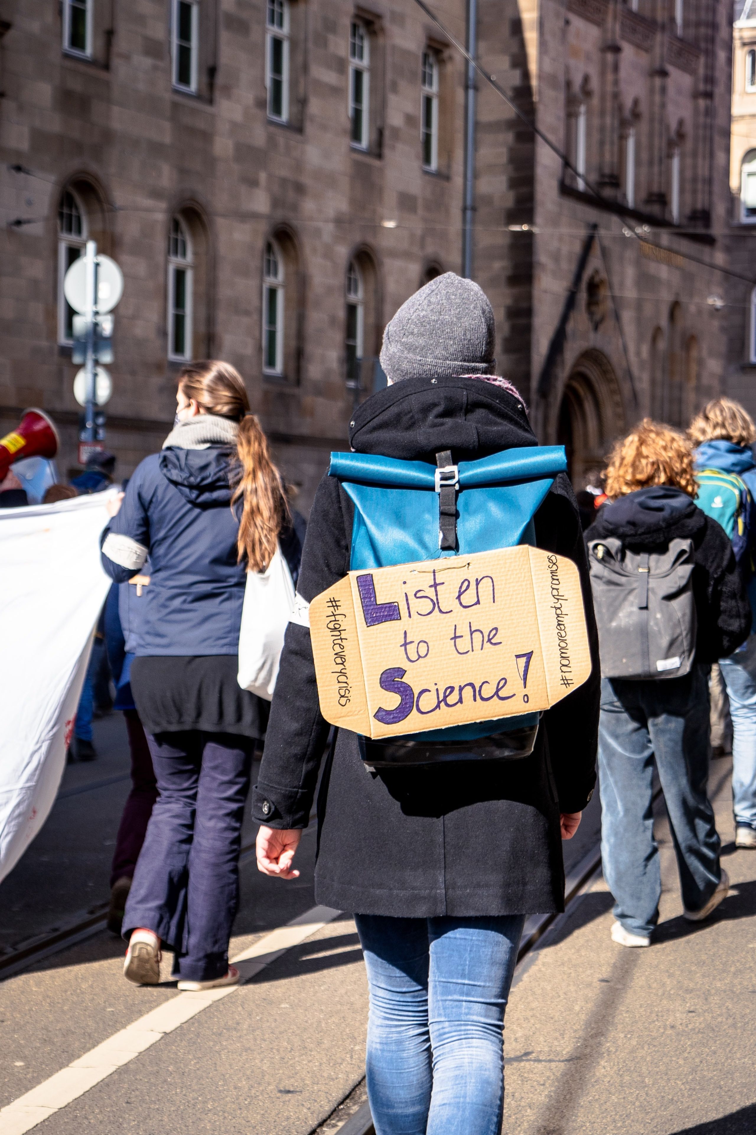 Climate protest in Germany.