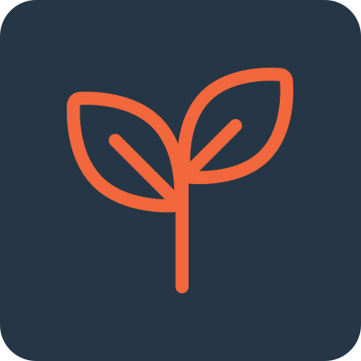 Graphic of plant shoots