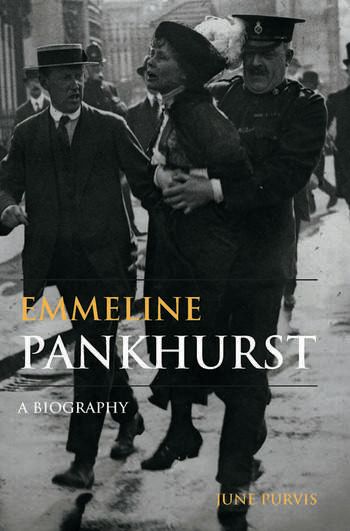 Cover of a book showing a woman in early 20th century attire being manhandled by two police officers