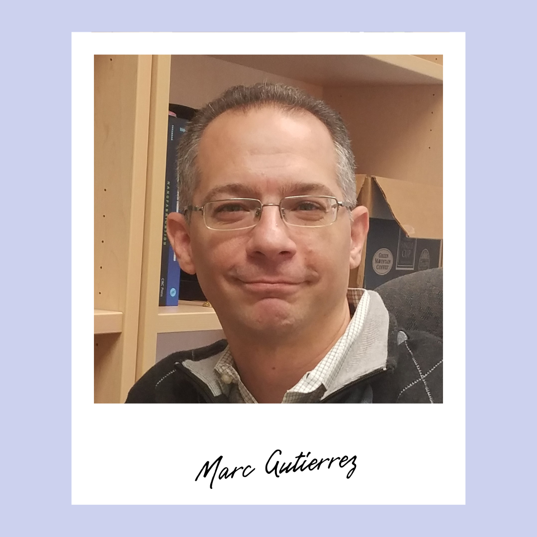 Image of Marc Guttierez. He has short grey hair and wire rimmed glasses.