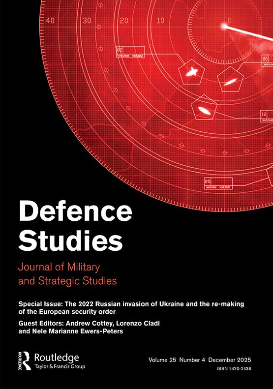 Cover of Defence Studies journal